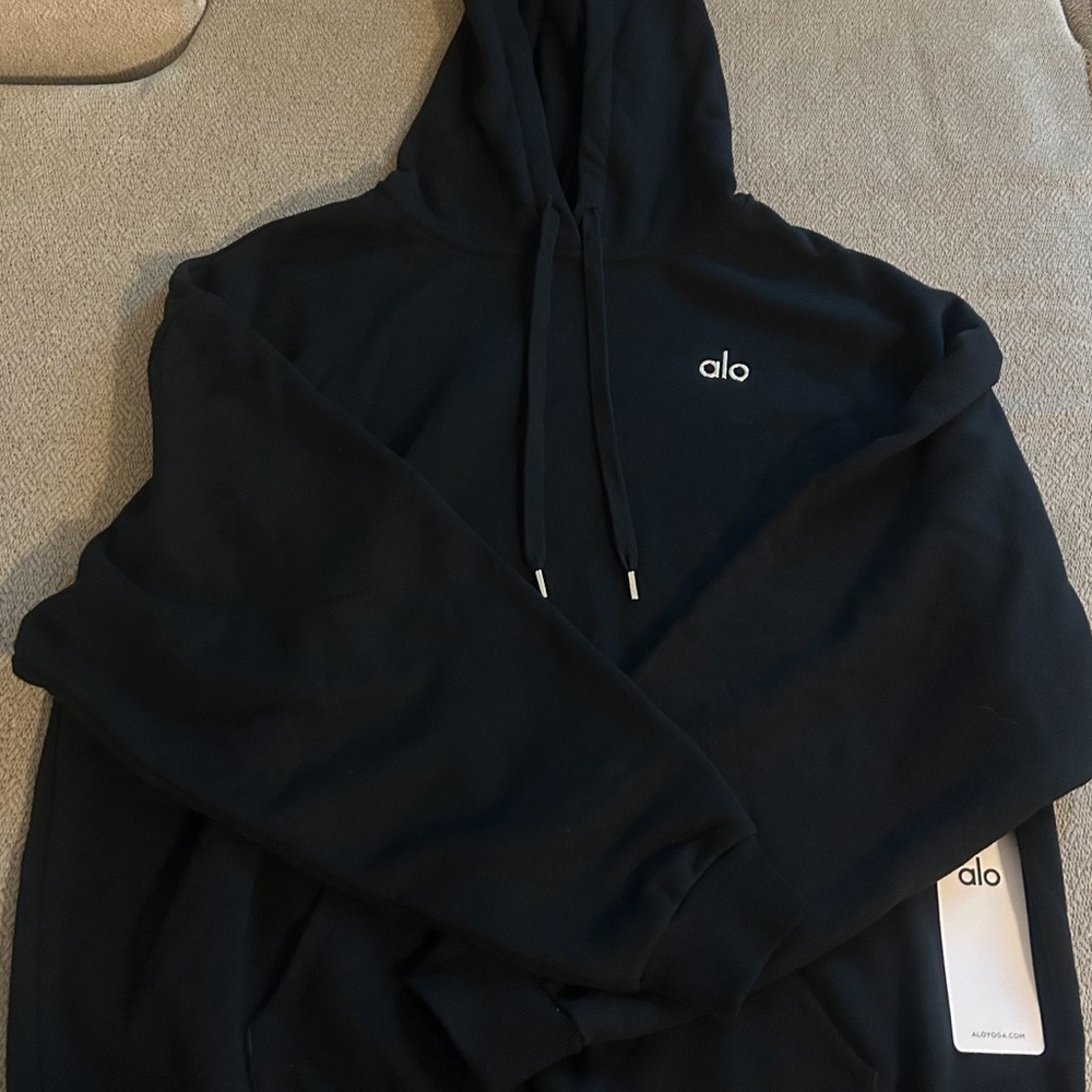 Alo Classic Black Hoodie